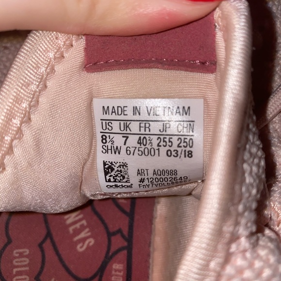 Pink Addidas sneakers - Picture 8 of 10